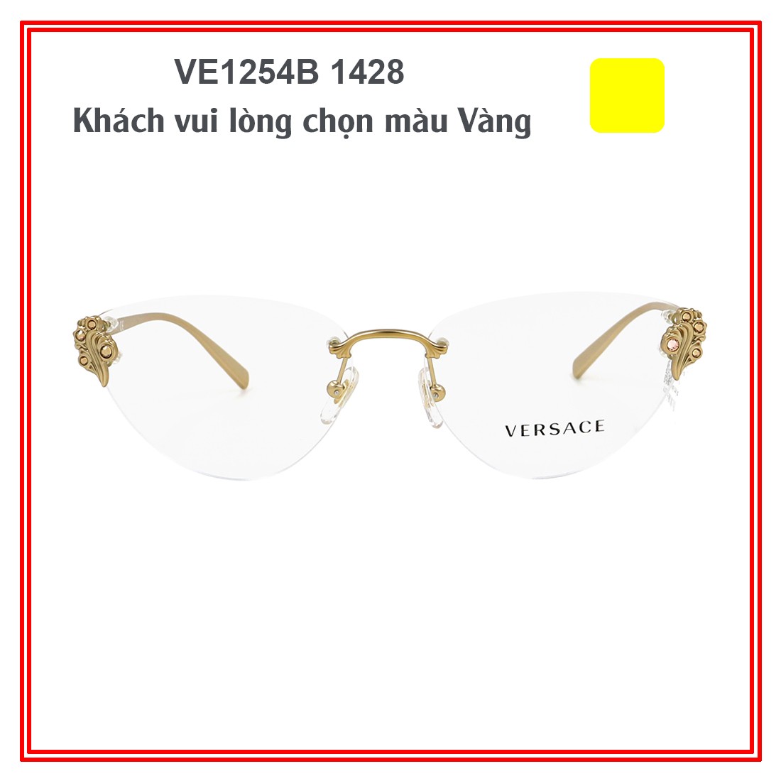 Gọng kính VERSACE VE1254B
