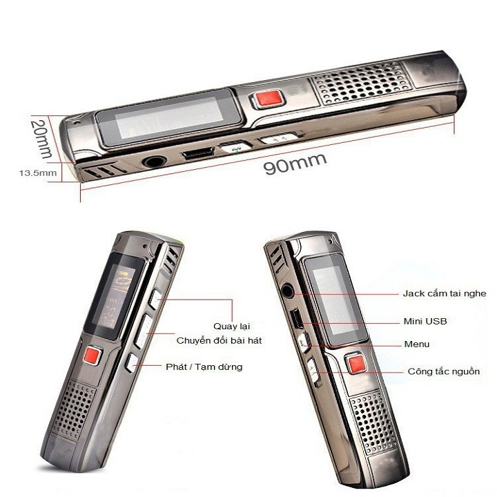 Máy Ghi Âm DVR-300 - 8GB