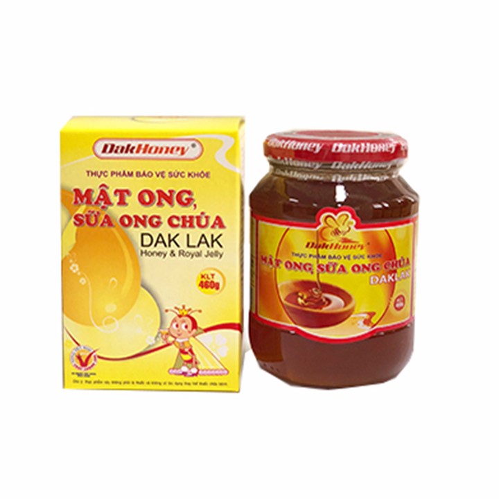 Mật ong sữa chúa DakHoney 460g