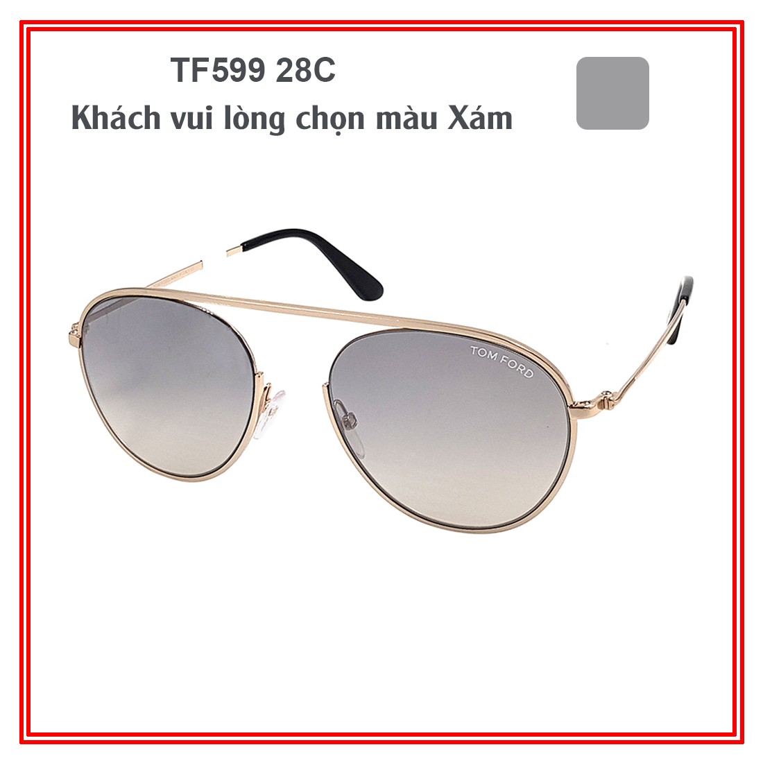 Kính mát TOMFORD TF599