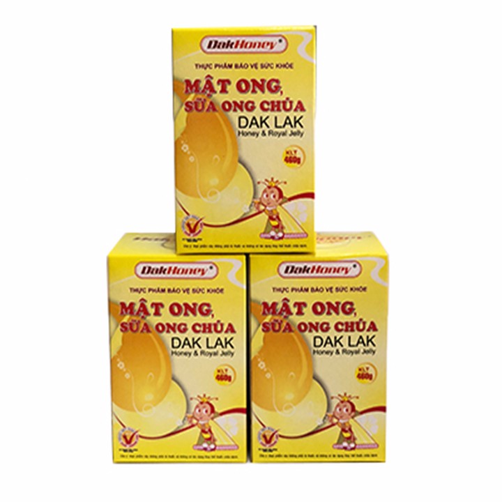 Mật ong sữa chúa DakHoney 460g