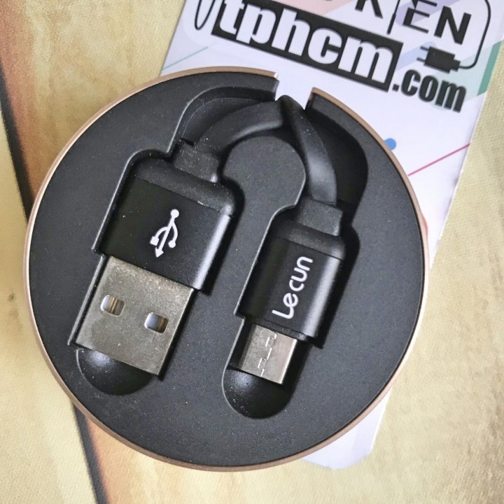 Cáp Lecun TY-10 Micro USB dây Dẻo Rút