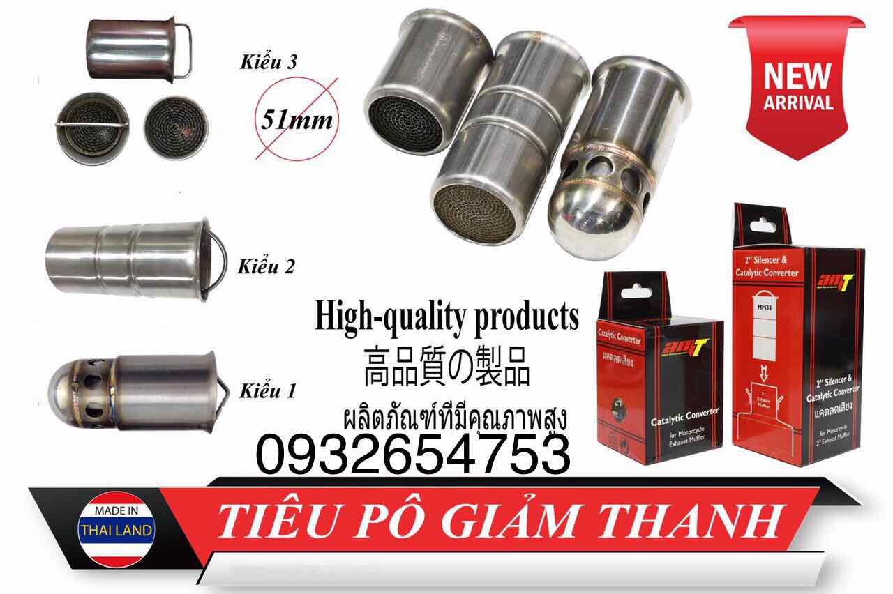 Tiêu trong pô xe máy - 1331