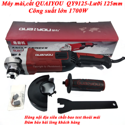 Máy mài góc quaiyou qy9125nm-công suất 1700w-chính hãng