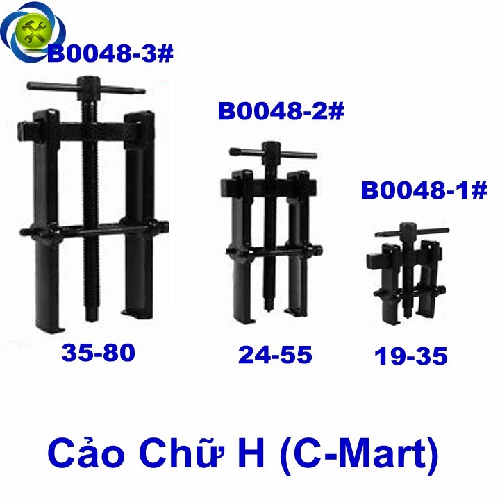 Cảo chữ H C-Mart B0048-2 24-55mm (Mã SP: C-Mart B0048-2)