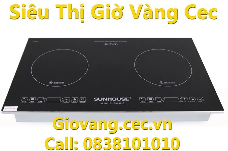 Bếp Từ Đôi Sunhouse Chính Hãng SHD 9108S Cao Cấp 1