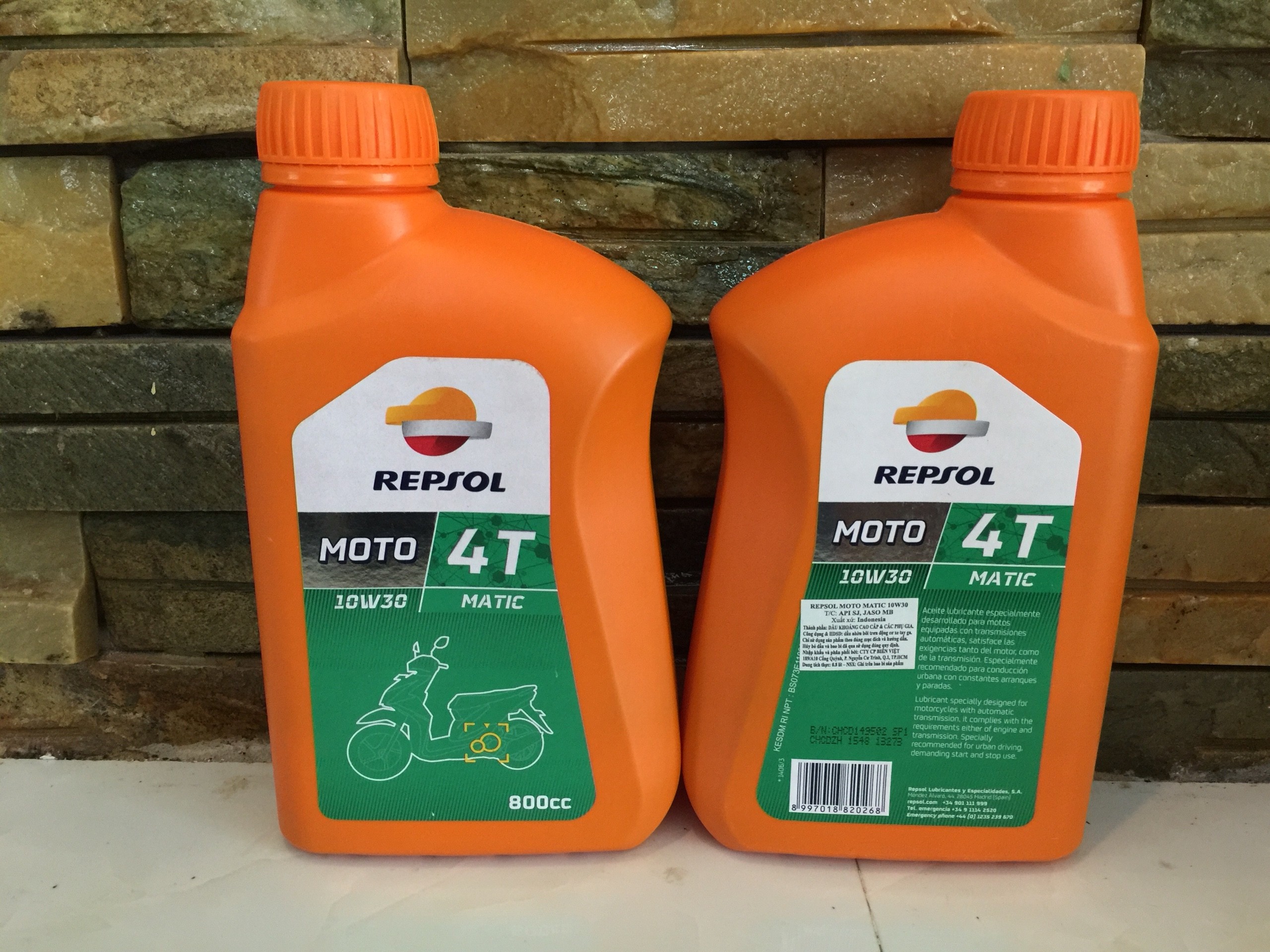 Dầu nhớt Repsol Moto Driver 4T 10W30 0,8L