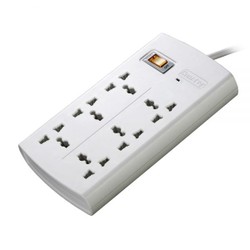 Ổ cắm điện Huntkey 6 ổ, dây 3 mét, chống sét SZM-604