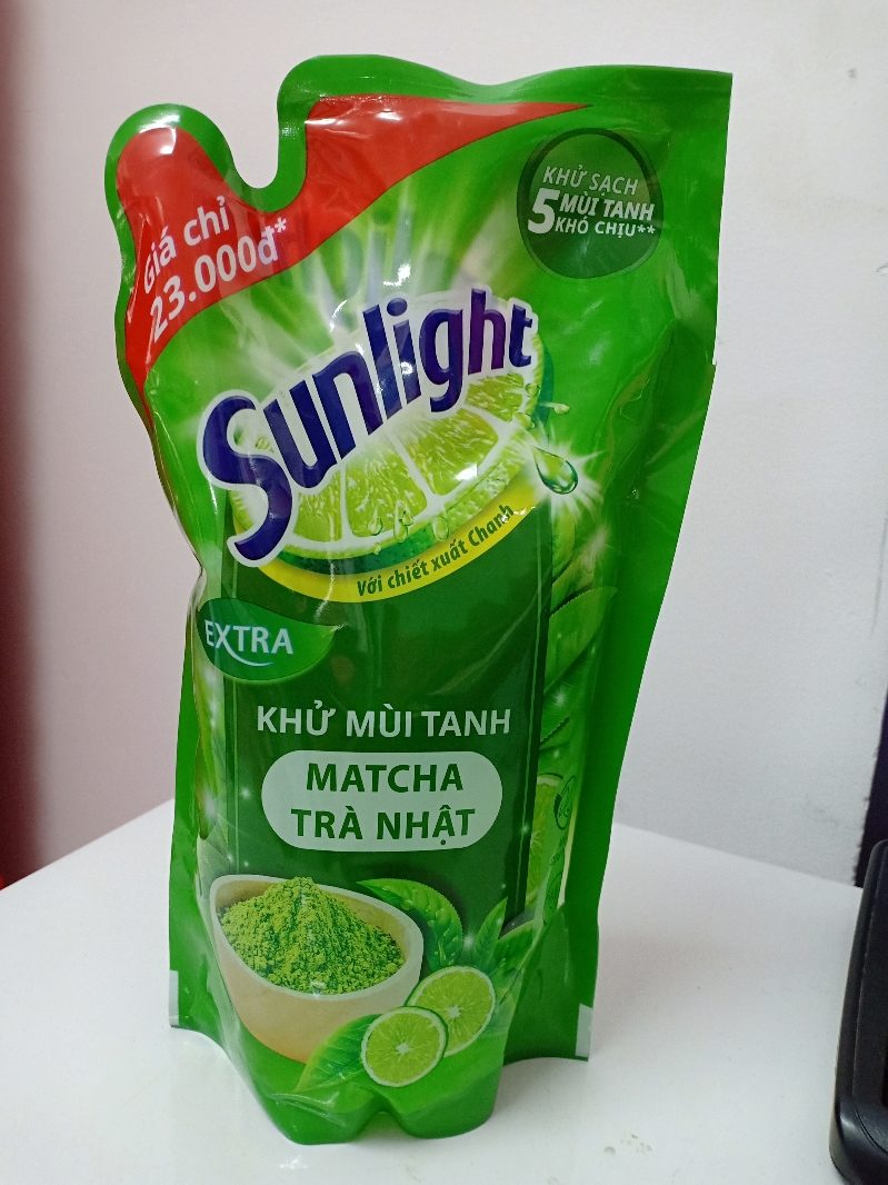 Nước Rửa Chén Sunlight Trà Xanh 750ML combo 2 gói