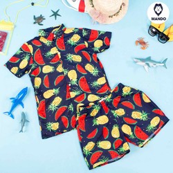 Set Đồ bộ trái cây - đồ bộ dưa hấu Set Đồ bộ trái cây - đồ bộ dưa hấu