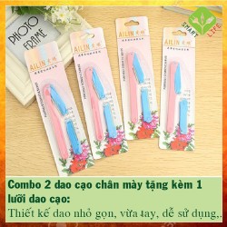 [DEAL 10K] COMBO 2 Dao Tỉa Chân Mày