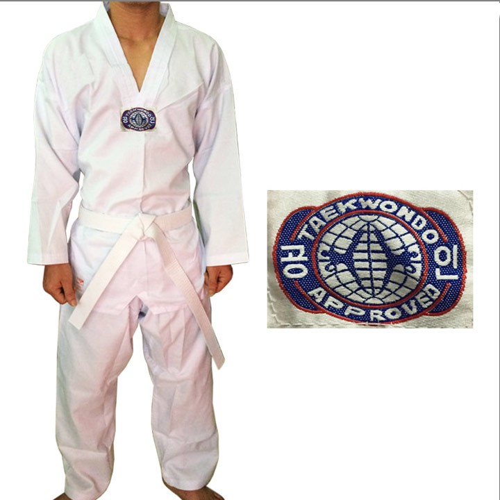 Bộ quần áo tập võ Taekwondo cho người lớn trẻ em [ĐƯỢC KIỂM HÀNG] [ĐƯỢC KIỂM HÀNG] - 41870546 4