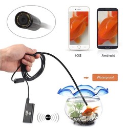 Camera Nội Soi chống nước cho điện thoại LED HD Wifi Endoscope Dài 1M – Camera Wifi Endoscope