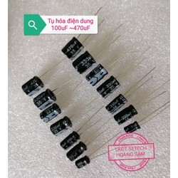 20 con tụ hóa 100uF-220uF-330uF-470uF – Tụ hóa 100uF-470uF