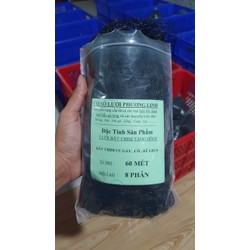 60m lưới bẫy chim cu gáy , cò , quốc , rẽ giun . lưới tàng hình ban ngày cước thái màu đen sợi 15 cao 6 mét 5 dây 4 túi – 60m lưới 8 phân