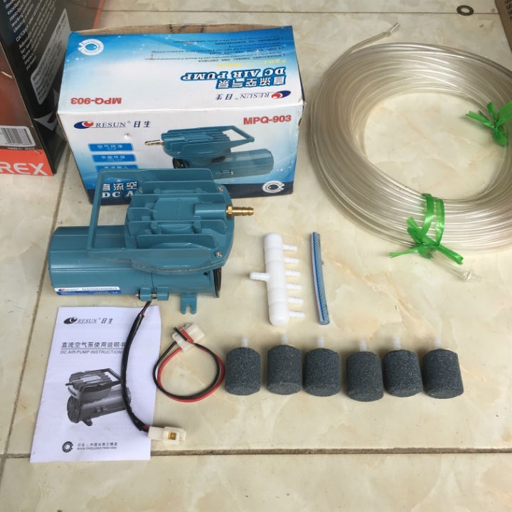 Máy Sủi Cá Thổi Khí 12V DC - 35W