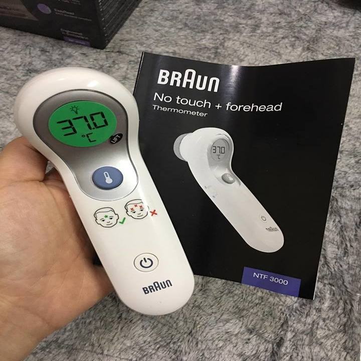 Nhiệt kế đo trán Braun NTF 3000 (NTF3000)