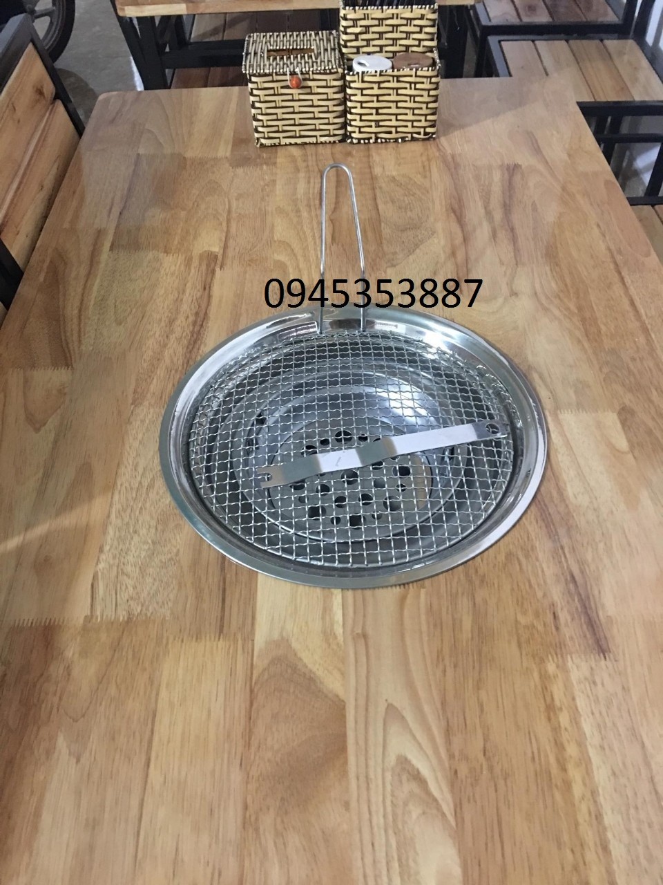 Hình ảnh Giảm gía bếp nướng than hoa âm bàn inox giá siêu rẻ Hình ảnh Giảm gía bếp nướng than hoa âm bàn inox giá siêu rẻ