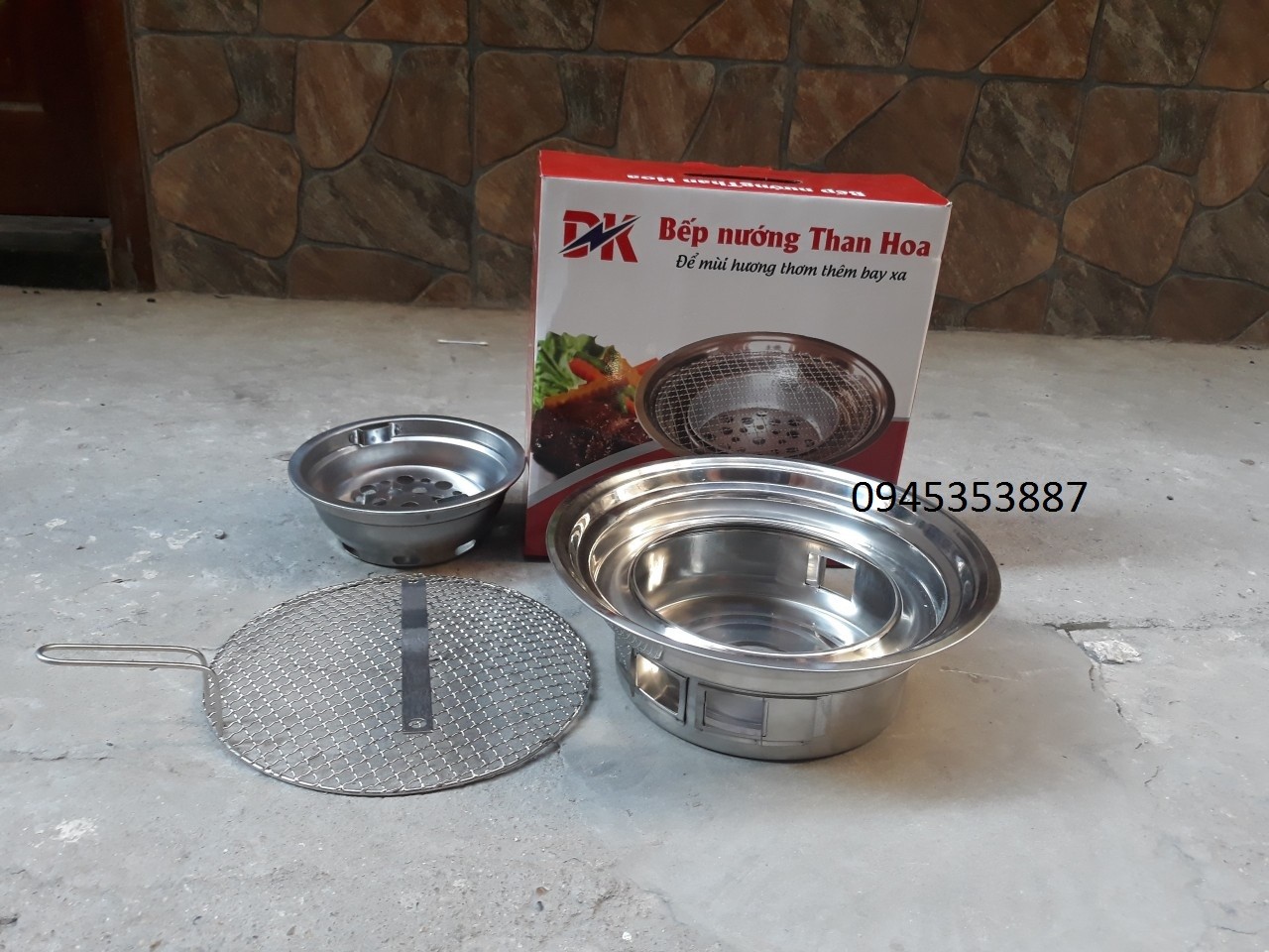 Hình ảnh Giảm gía bếp nướng than hoa âm bàn inox giá siêu rẻ Hình ảnh Giảm gía bếp nướng than hoa âm bàn inox giá siêu rẻ
