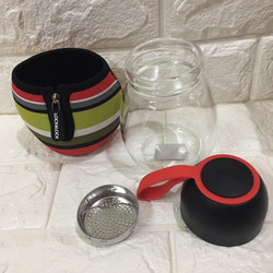 Bình thủy tinh Cute Bottle Series 390ml Lock&lock LLG657