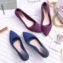 Giày Búp Bê Nữ Đế Bệt Nhựa Dẻo Êm Ái