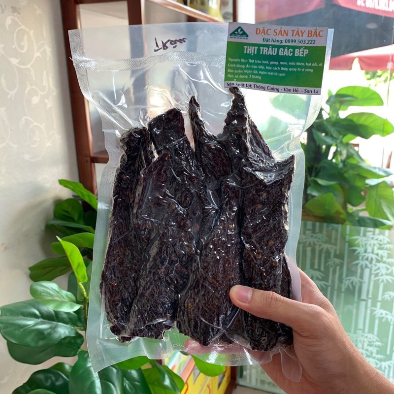 Thịt trâu sấy đặc sản Tây Bắc