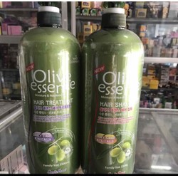 Combo dầu gội và dầu xả Olive Essence