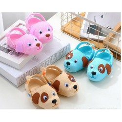 Tặng túi thun buộc tóc khi mua 4 đôiDÉP SỤC CHÚ CÚN CHO BÉ GÁI BÉ TRAI