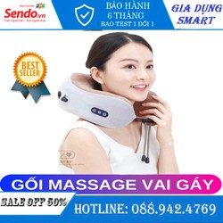 Gối Mat Xa Đa Năng, Gối Massage Cổ Chữa Đau Vai Gáy Thông Minh - CÓ VIDEO THỰC TẾ Gối Mat Xa Đa Năng, Gối Massage Cổ Chữa Đau Vai Gáy Thông Minh - CÓ VIDEO THỰC TẾ