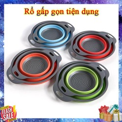 Combo 2 rổ xếp gọn hình tròn [1 lớn + 1 nhỏ]