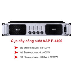 Cục đẩy công suất AAP audio P-4400