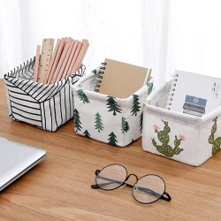 Hộp vải đựng đồ trang sức dụng cụ văn phòng phẩm