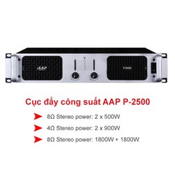 Cục đẩy công suất AAP Audio P-2600