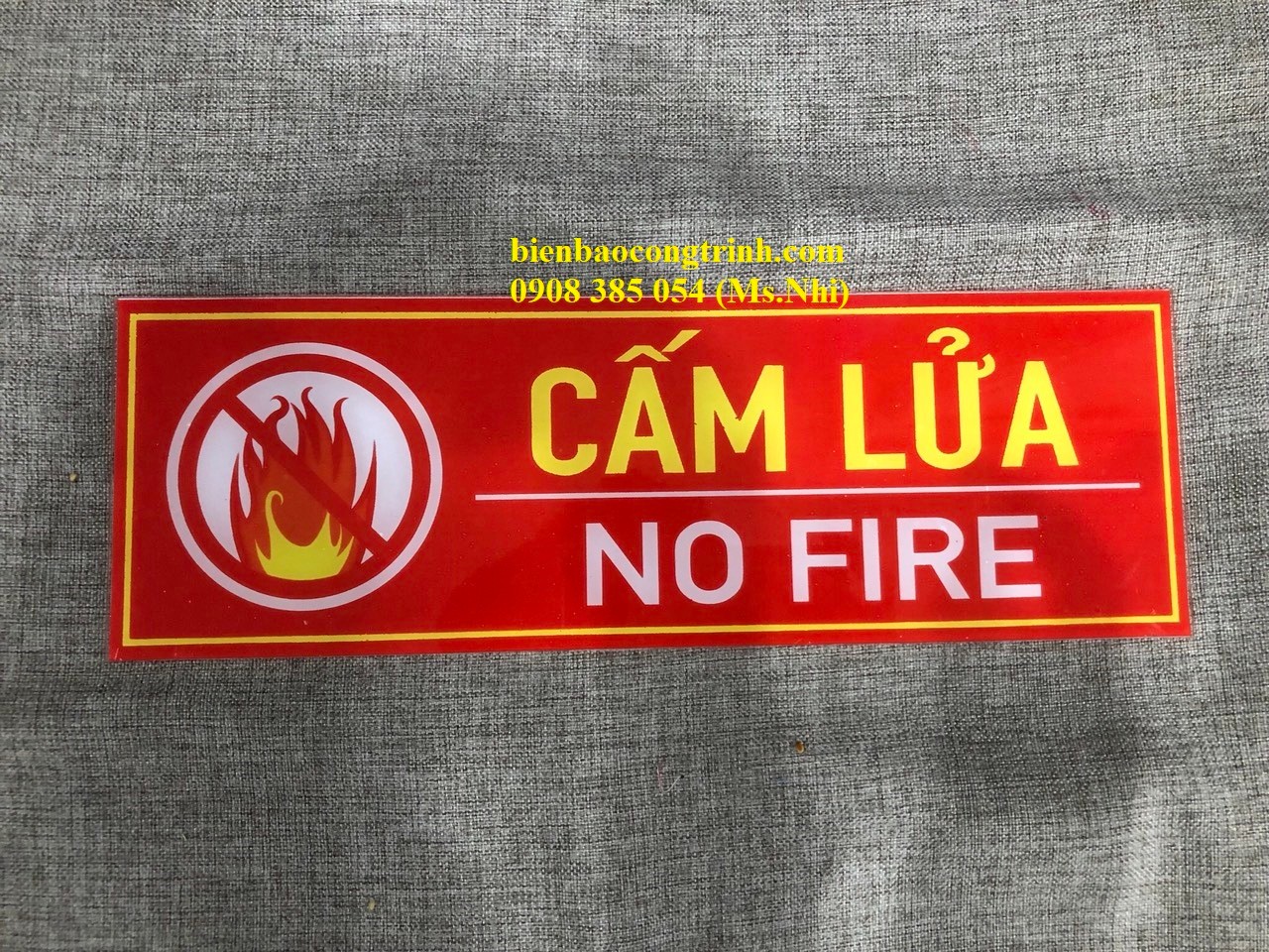 Hình ảnh Giảm giá Bảng cảnh báo cấm lửa chất liệu mica- Hình thật, có sẵn Hình ảnh Giảm giá Bảng cảnh báo cấm lửa chất liệu mica- Hình thật, có sẵn