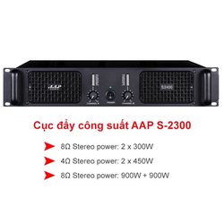 Cục đẩy công suất AAP audio S2300