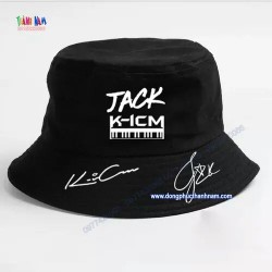 mũ nón bucket JACK K-ICM kèm chữ kí in theo yêu cầu