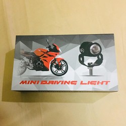 Đèn trợ sáng mini 2 mầu pha trắng cos vàng giá 1 đôi