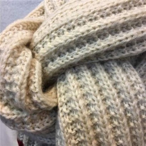 khăn len nam đan tay