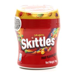 Kẹo trái cây Skittles Original hũ 100g