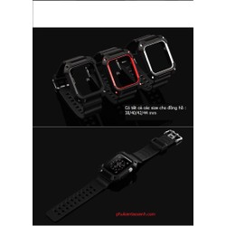 Dây apple Watch - Dây silicon chống va đập - bảo vệ chống trầy xước