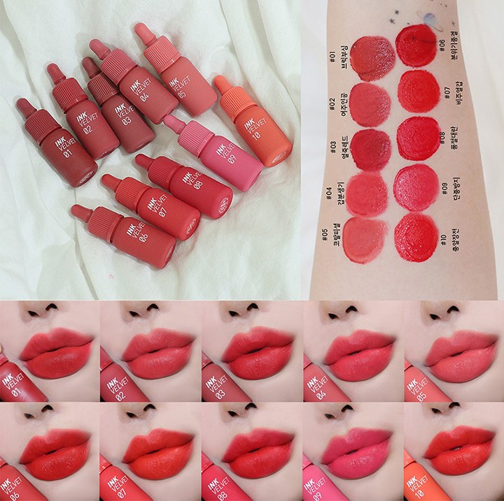 Hình ảnh Son Kem Lì Peripera Ink Velvet Lip Tint mẫu mới 2019