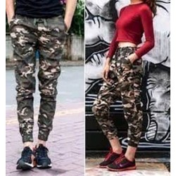 [[FREE SHIP20K] QUẦN JOGGER KAKI NỮ HỌA TIẾT LÍNH SIÊU HÓT