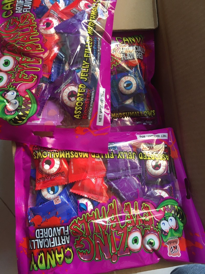 Kẹo Marshmallow hình con mắt 230gr