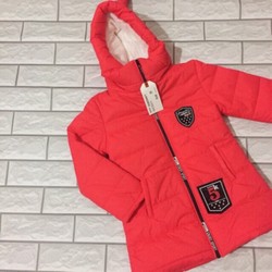 Áo phao nhỡ bé gái 3 lớp siêu xinh ảnh thật