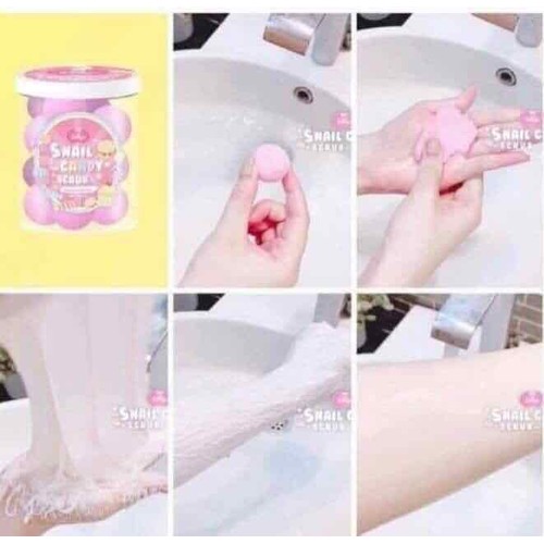 Kẹo tắm trắng ốc sên Snail Candy