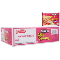 Miến Phú Hương Thịt Bằm 58g thùng 24 gói