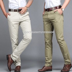 [ TẶNG 10K SHIP ĐƠN 99K ]  QUẦN DÀI KAKI NAM TRUNG NIÊN CAO CẤP 