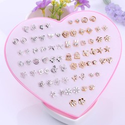 Bộ hoa tai 36 đôi cực xinh và chất lượng TX306 – HT0012