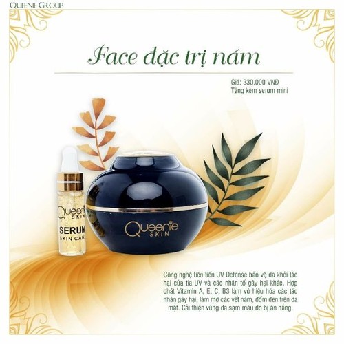 KEM FACE ĐẶT TRỊ NÁM QUEENIE SKIN