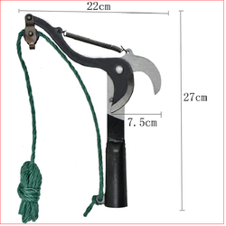 Đầu kéo cắt cành cây trên cao tỉa cây cảnh hái hoa quả